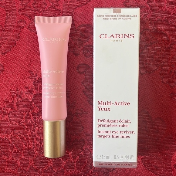 Brand New Clarins Multi-Active Yeux Instant Eye Reviver Fine Lines Eye Cream - Picture 11 of 11